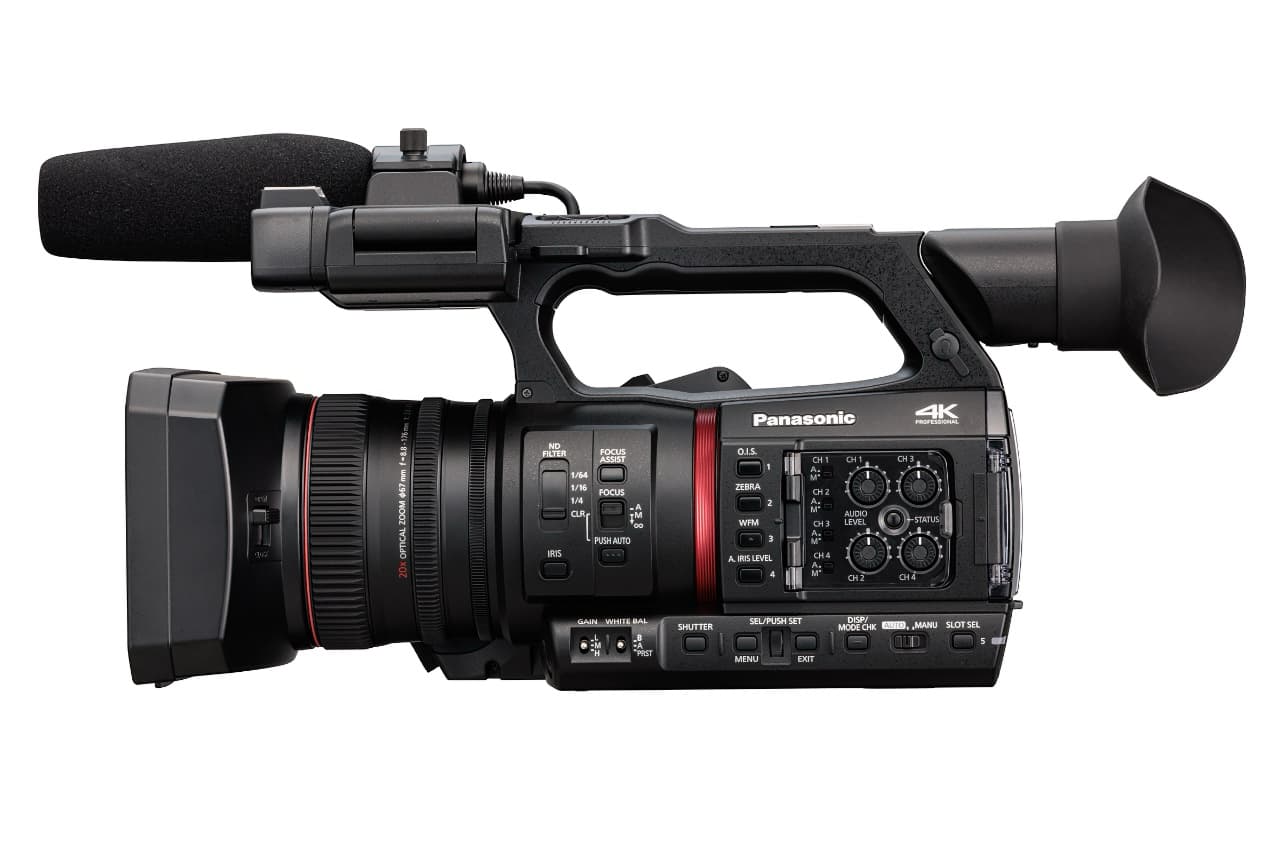 こうぴページSONY、AIWA、Panasonic, VICTOR Panasonic AG-CX370: A high-end handheld camcorder for pro use